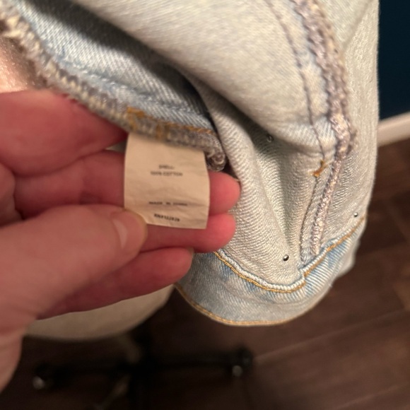 Superdown - Revolve - Pearl Denim Blue Light Wash Jacket - M - Picture 8 of 10